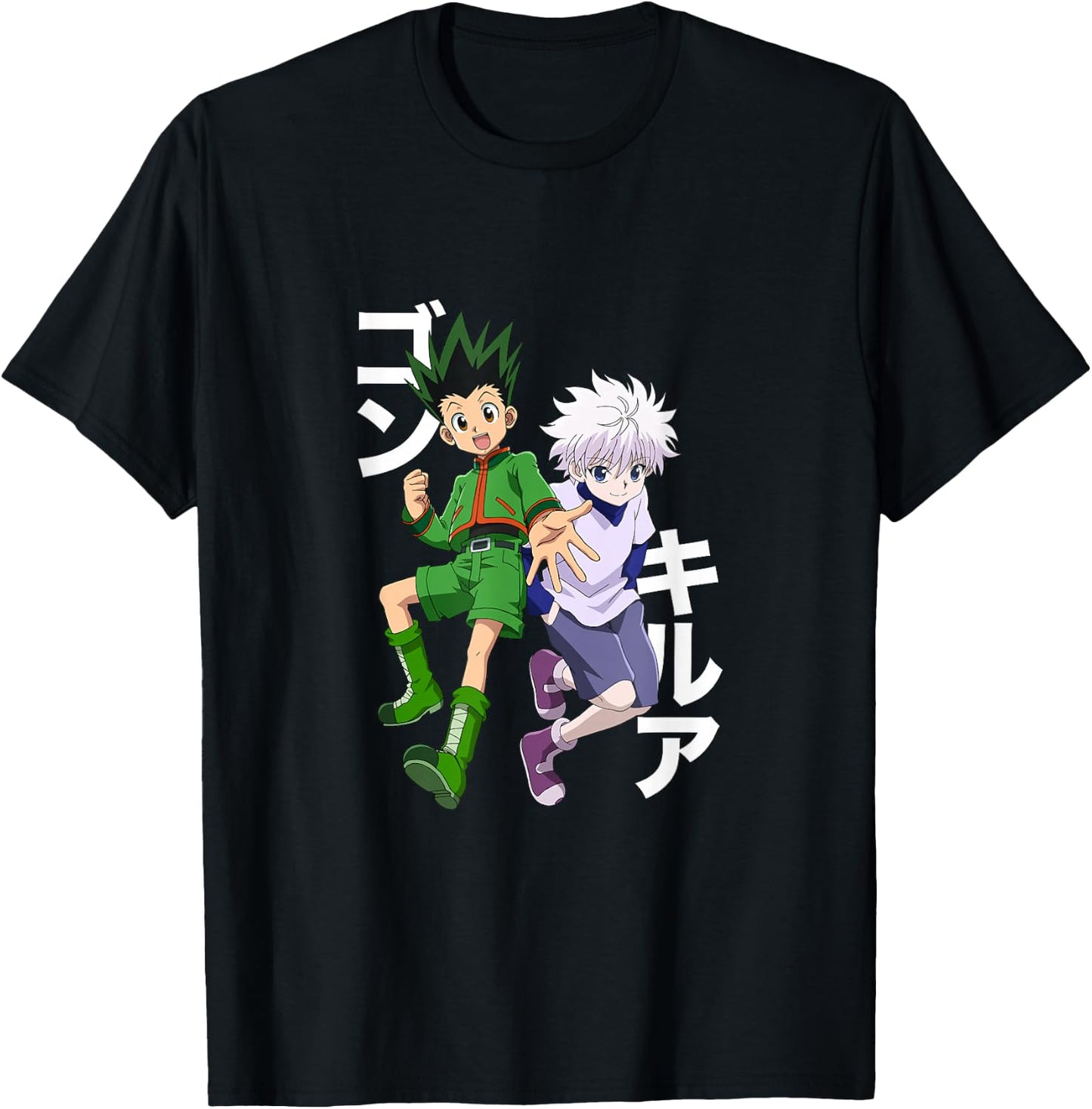 Hunter X Hunter Gon and Killua T-Shirt - T-Shirt | Black