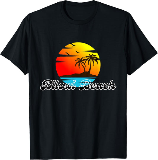 Biloxi Beach Women Kids T-Shirt - T-Shirt | Black