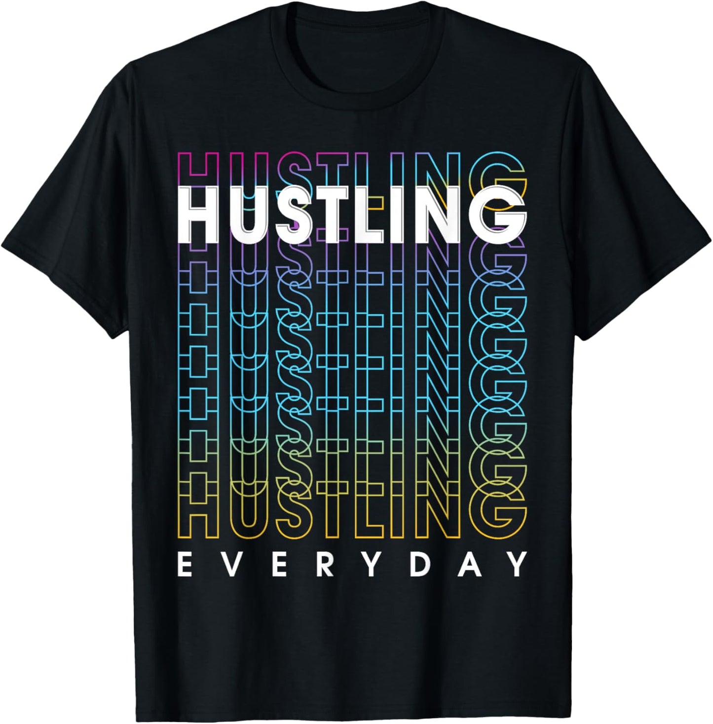 Motivational Quote CEO Entrepreneur Gifts by DMTRY -Adults Black Modern Letter Print Small T-Shirt - T-Shirt | Black