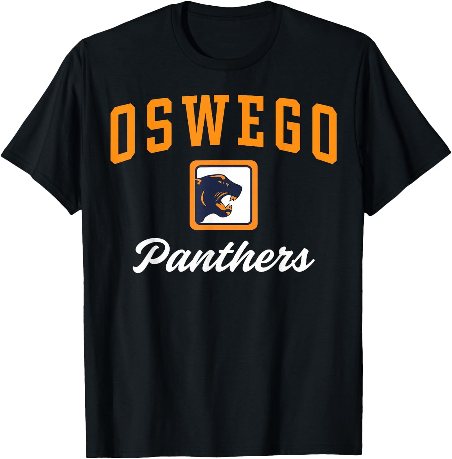 Oswego High School Panthers C7 T-Shirt - T-Shirt | Black
