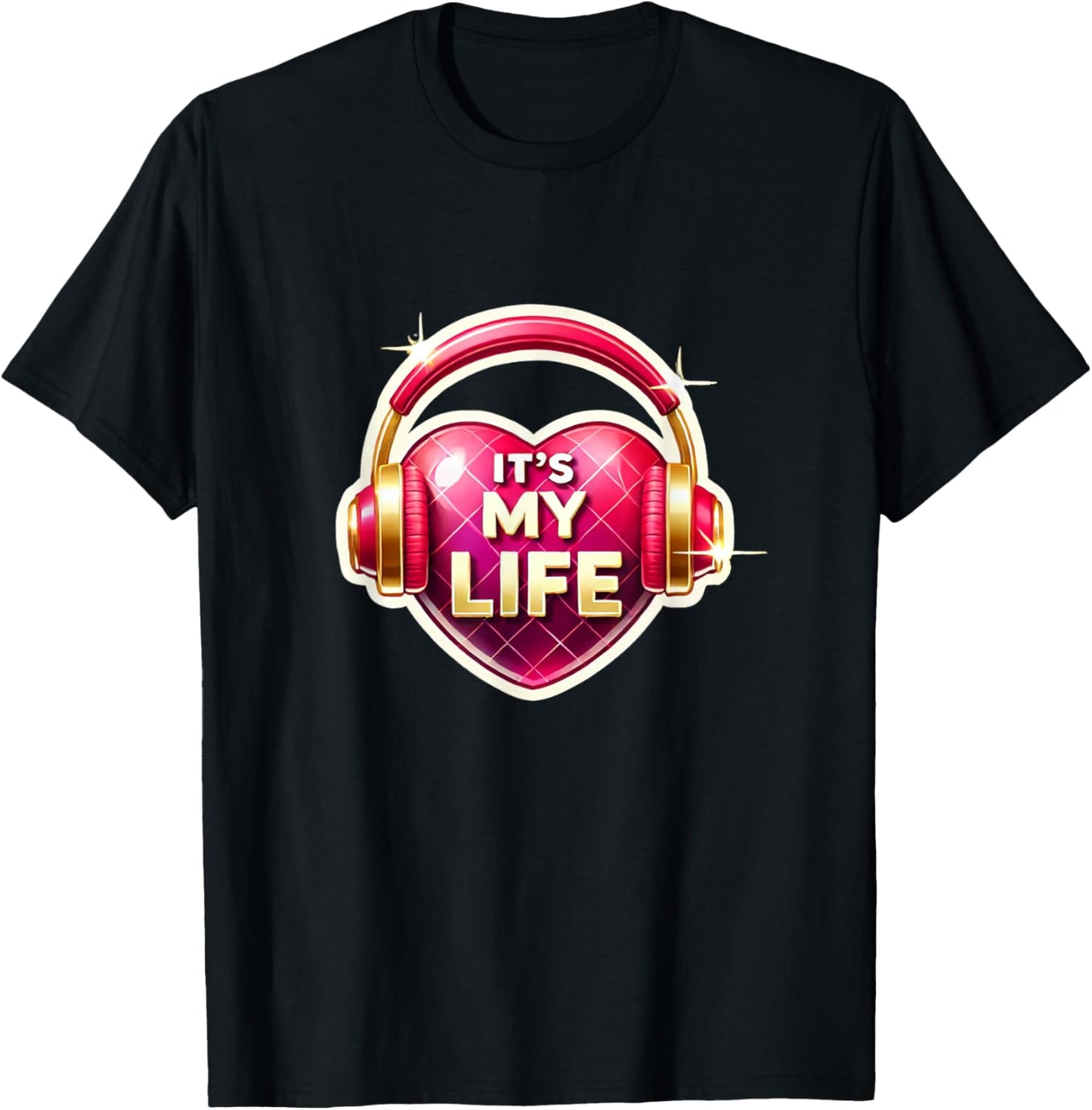 & Juliet My Life Musical Theatre Heart Musicals T-Shirt - T-Shirt | Black