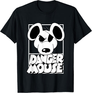 Danger Mouse Eye Patch T-Shirt - T-Shirt | Black