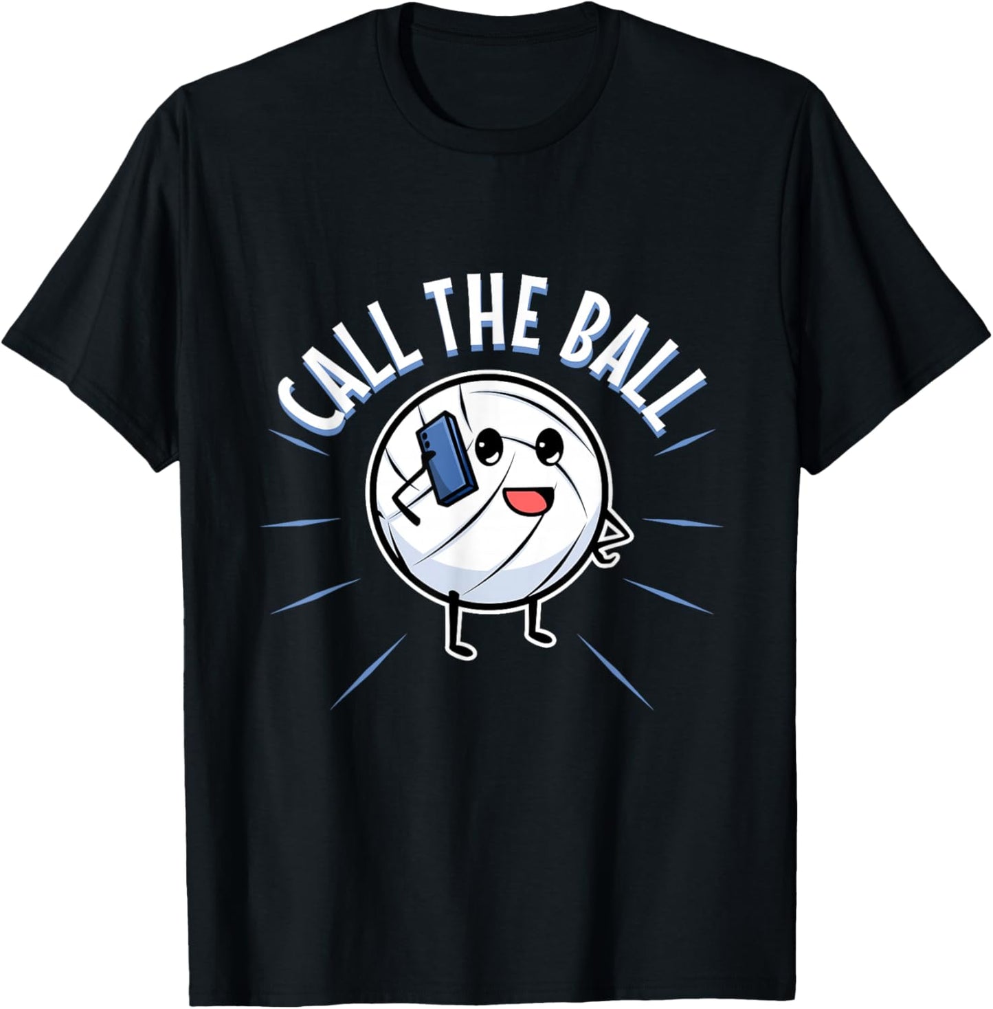 Call the ball volleyball T-Shirt - T-Shirt | Black