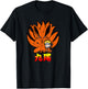 Naruto Shippuden Naruto Kurama Nine Tails Chibi Anime T-Shirt - T-Shirt | Black
