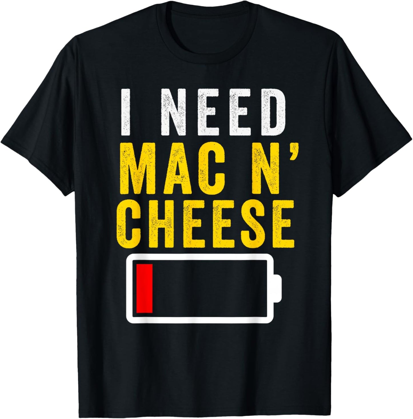 Mac n Cheese Kids Boys Girls Macaroni and Cheese Men Women T-Shirt - T-Shirt | Black