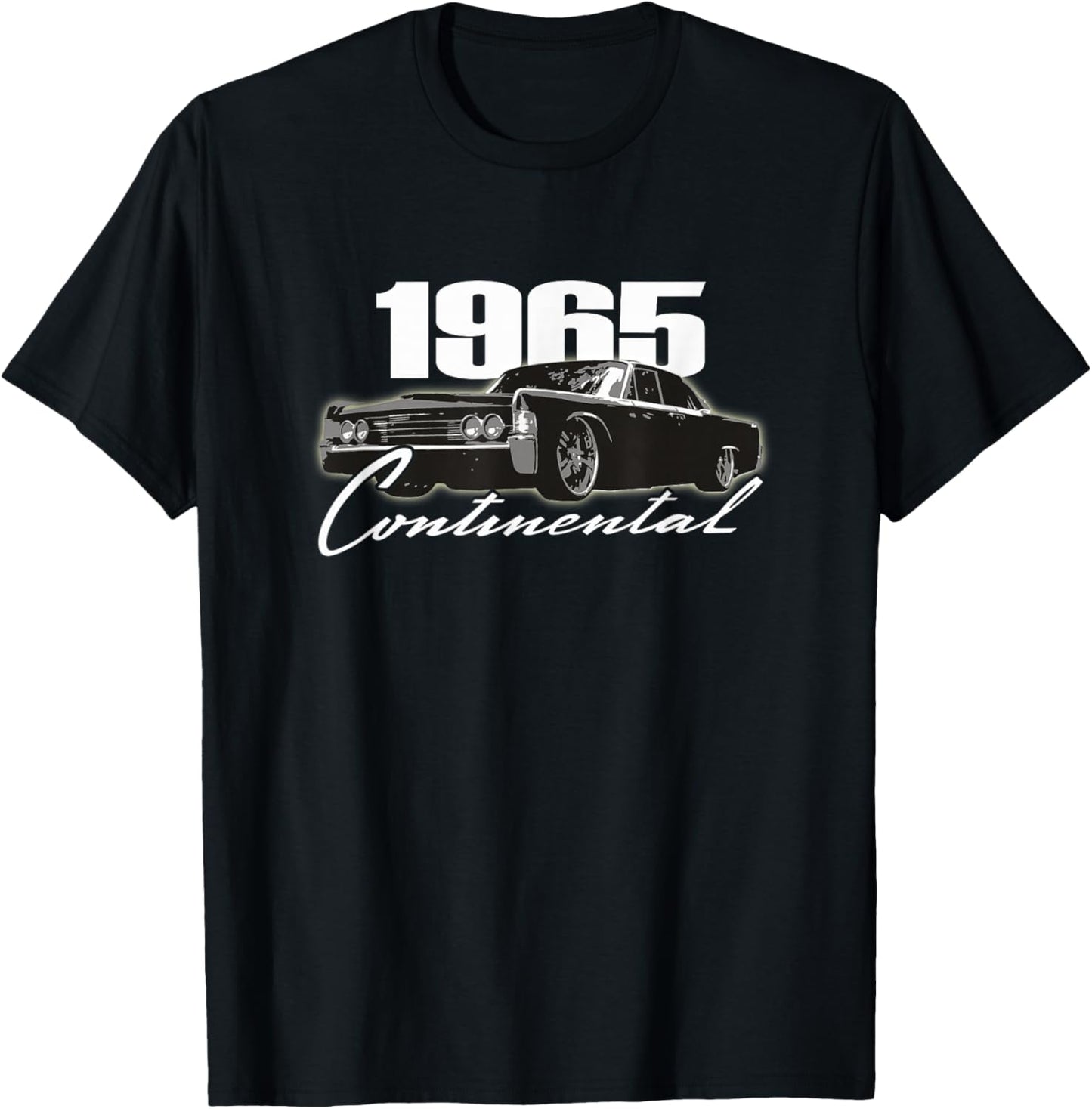 1965 Lincoln Continental T-Shirt - T-Shirt | Black