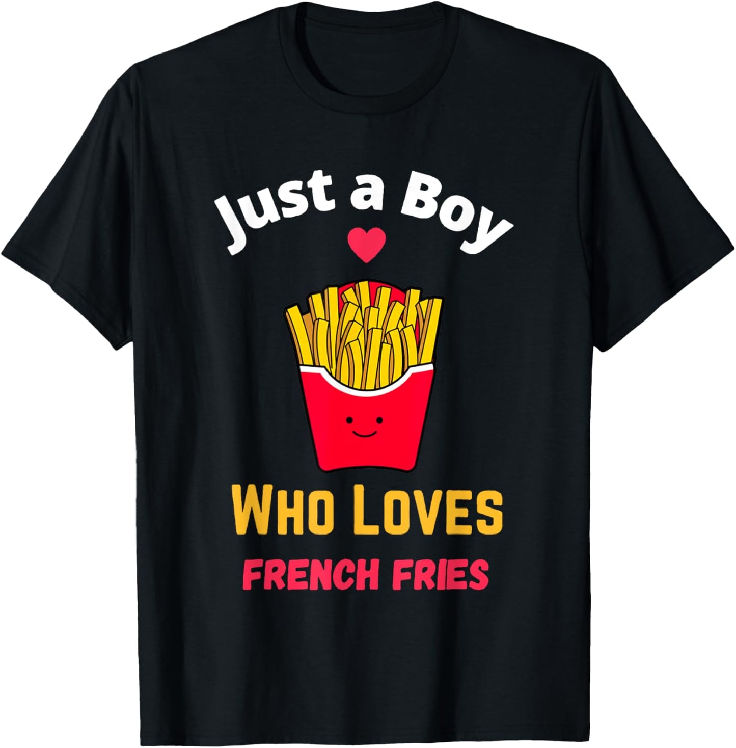 Funny French Fries Gifts It's Fry Day, French Fries Lover , -Adult, Black, Small, Short Sleeve T-Shirt - T-Shirt | Black