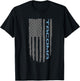 Wandering Wheels Tacoma PreRunner American Flag Shirt T-Shirt - T-Shirt | Black