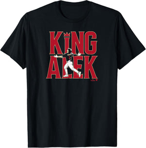 Alek Thomas - King Alek - Arizona Baseball T-Shirt - T-Shirt | Black