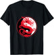 Yin and Yang Dragon Culture Myth Art Chinese Gift T-Shirt - T-Shirt | Black
