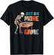 Funny Foosball Lover Foosball Player Just One More Game T-Shirt - T-Shirt | Black