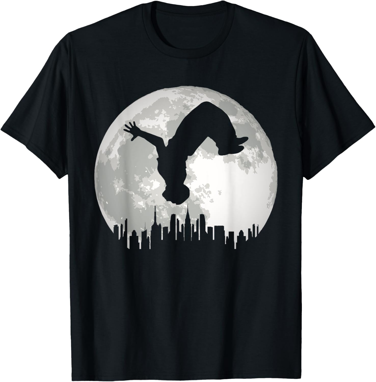 Urban Traceurs Design Parcour Pakour Freerunning Backflip T-Shirt - T-Shirt | Black