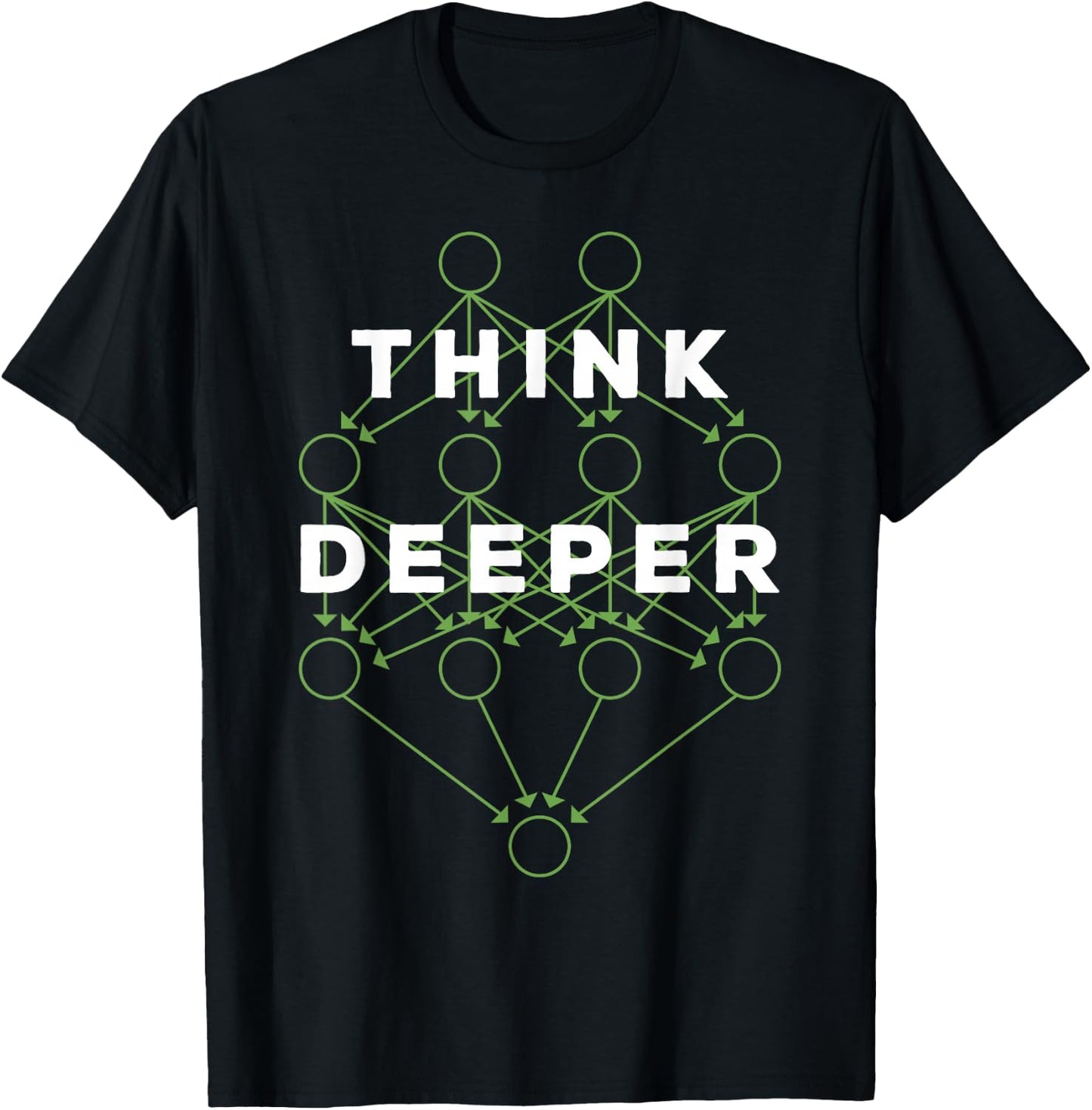 Deep Learning Data Scientist Gift AI Developer T-Shirt - T-Shirt | Black