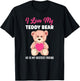 I Love My Teddy Bear Best Friend Girl Teddy Bears Girls T-Shirt - T-Shirt | Black