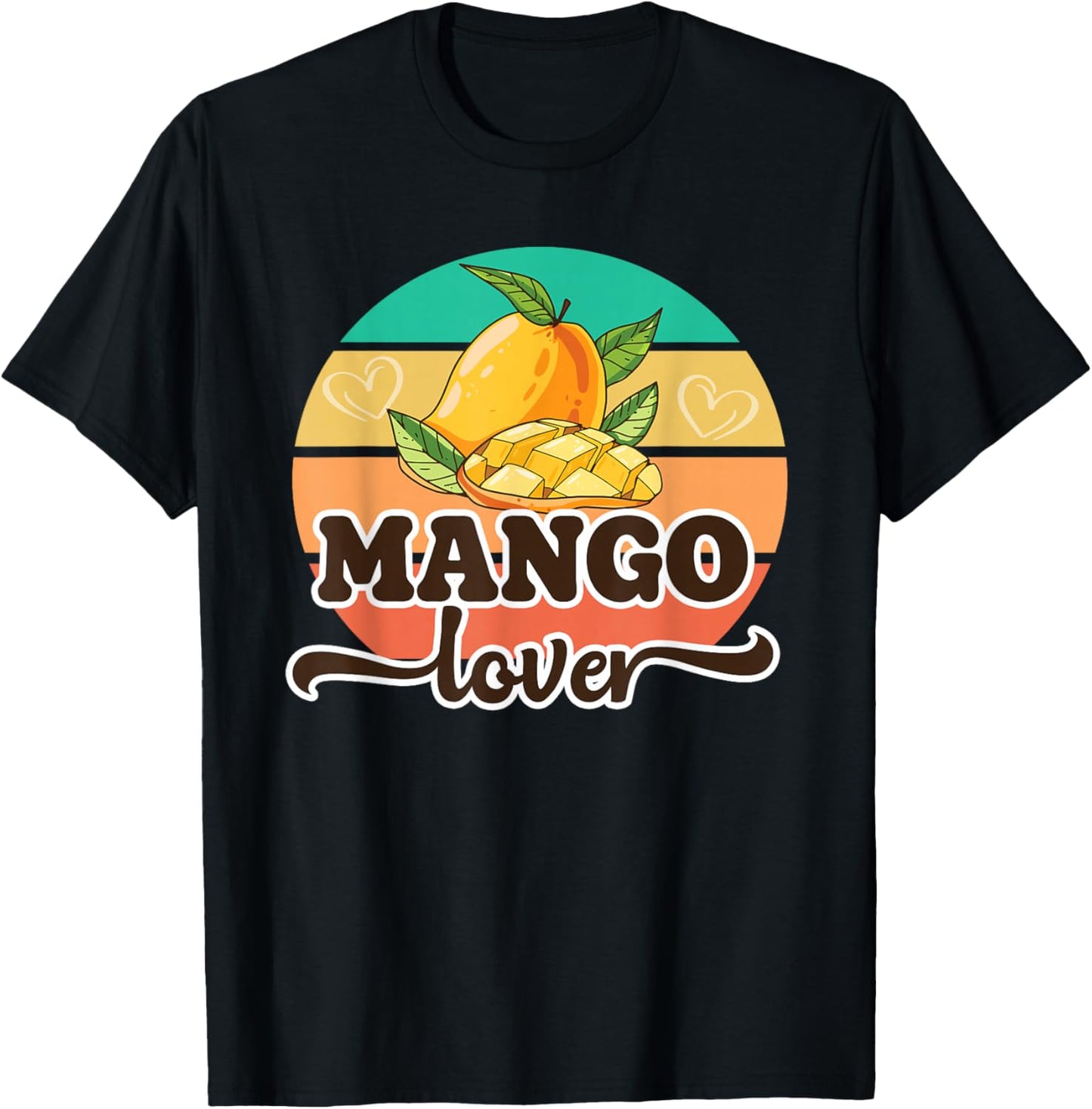 Funny Mango Gift, Mango Lover T-Shirt - T-Shirt | Black