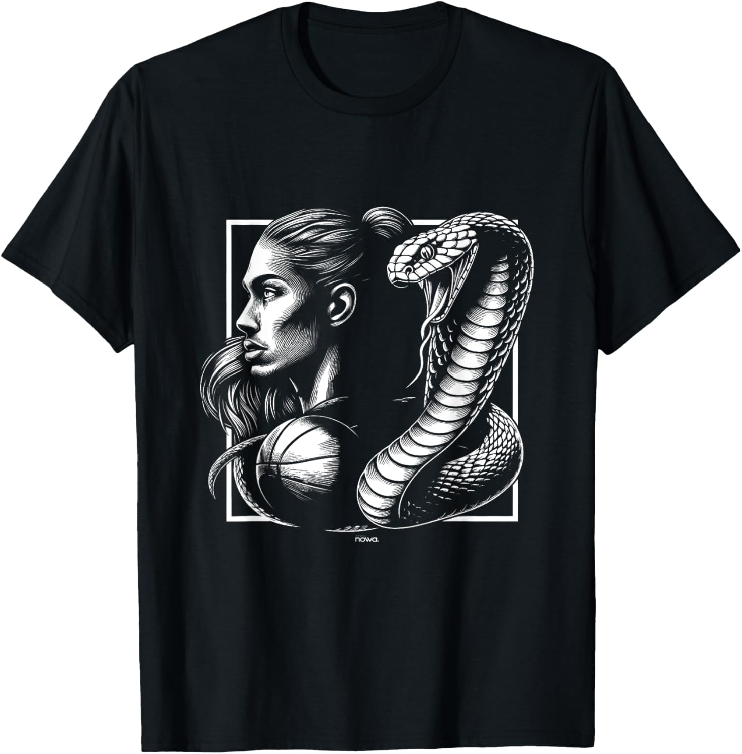 Fearless Mamba Girl Motivation T-Shirt - T-Shirt | Black