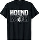 Hound Mom Loves Treeing Walker Bluetick Dog Breed Coonhound Men Women T-Shirt - T-Shirt | Black