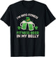 St Patricks Day I Stand on Fitness, Fitness, Beer in My Belly T-Shirt - T-Shirt | Black