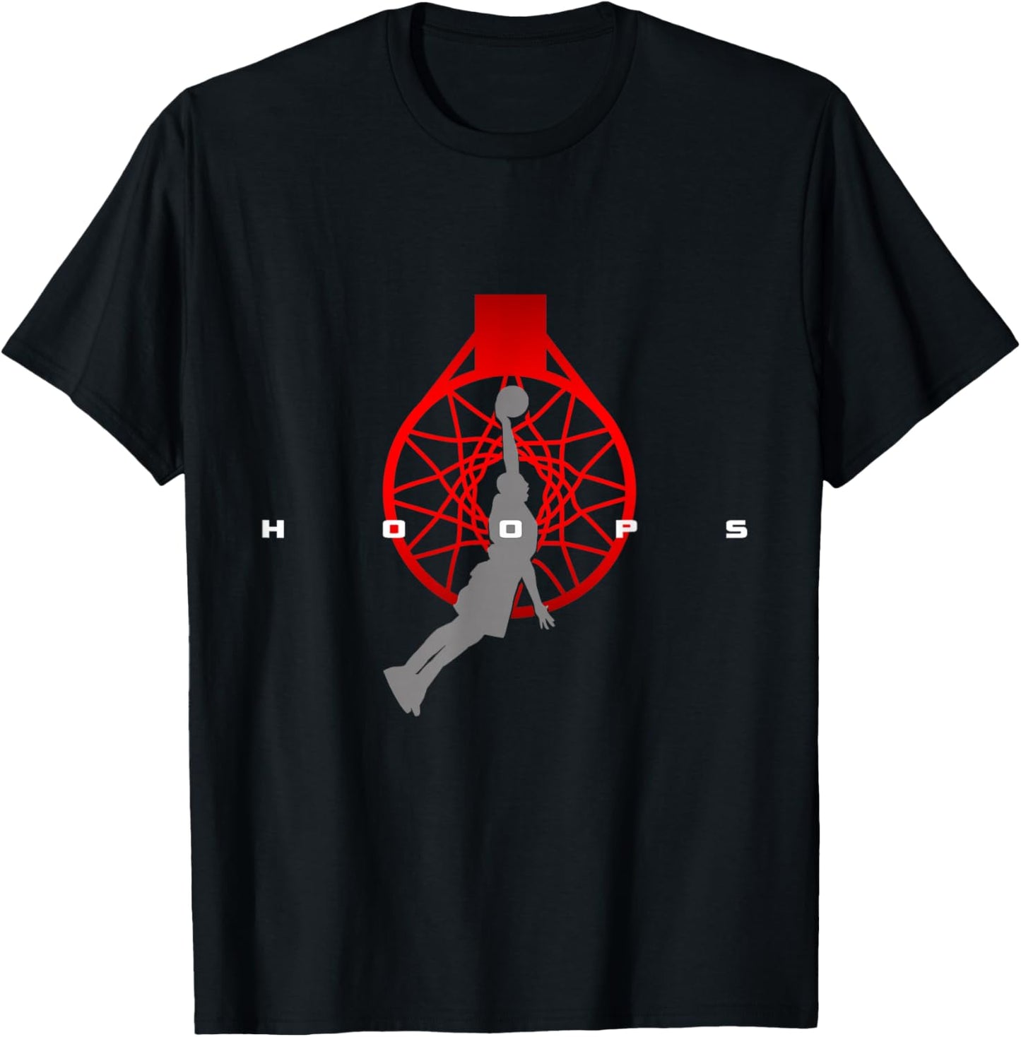 Hoops Basketball Apparel - Basketball T-Shirt - T-Shirt | Black