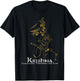 Hindu Shirts Hinduism Diwali Festival Gods Lord Krishna T-Shirt - T-Shirt | Black