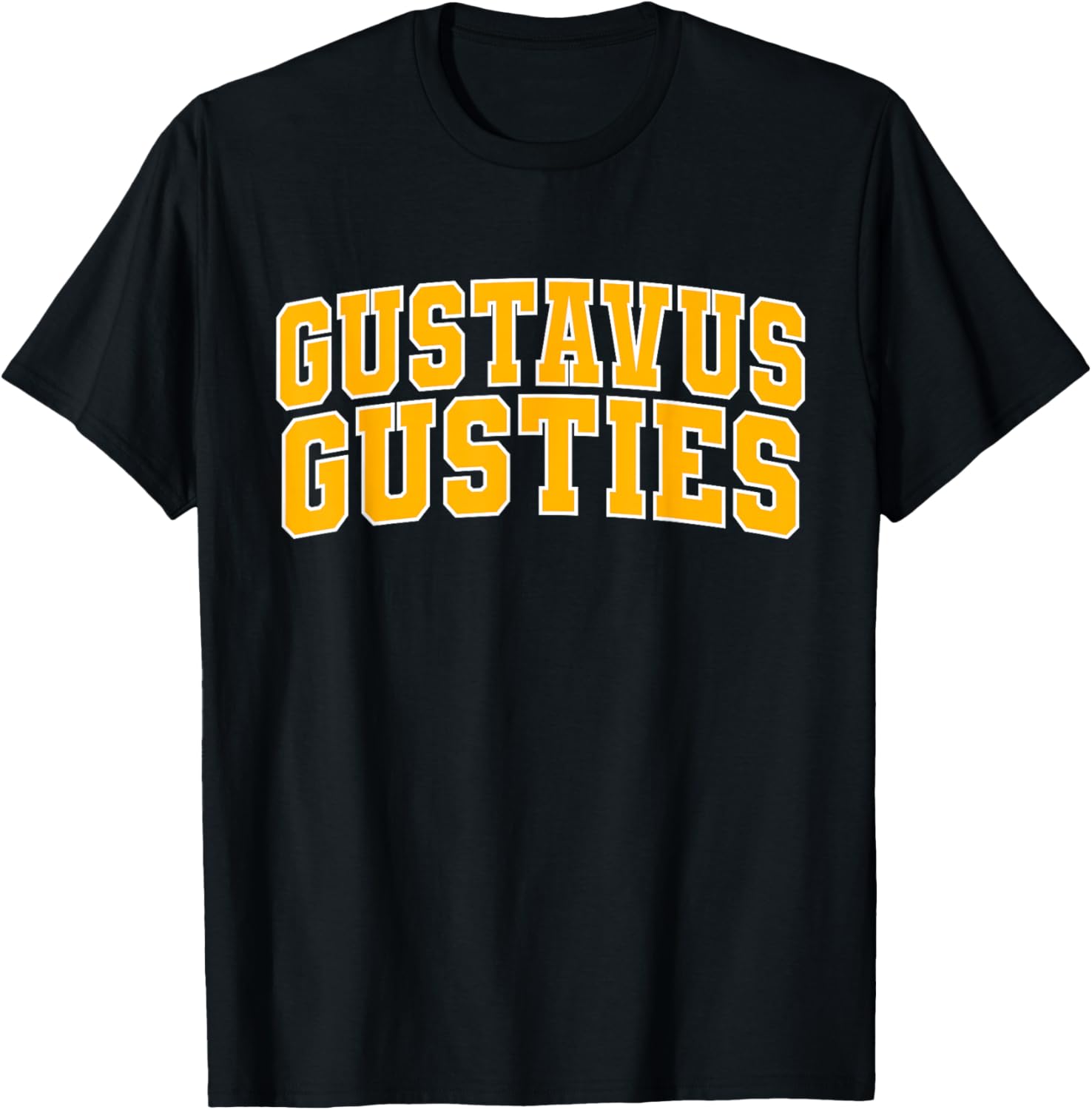 Gustavus Adolphus College Apparel Sports Fan T-Shirt - T-Shirt | Black