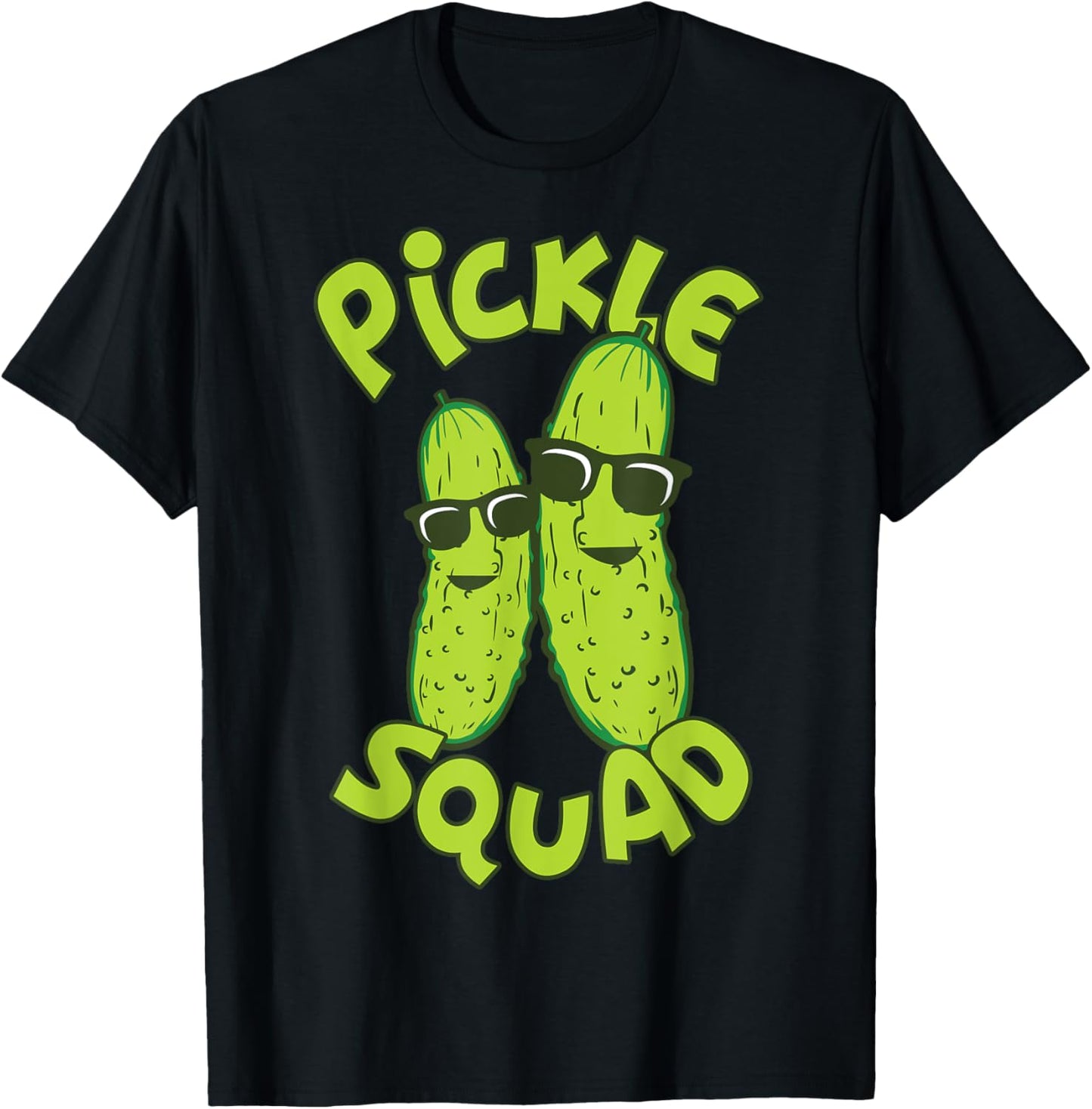 Dill Pickle Squad Design - Pickle Squad T-Shirt - T-Shirt | Black