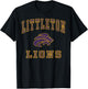 Littleton High School Lions C1 T-Shirt - T-Shirt | Black