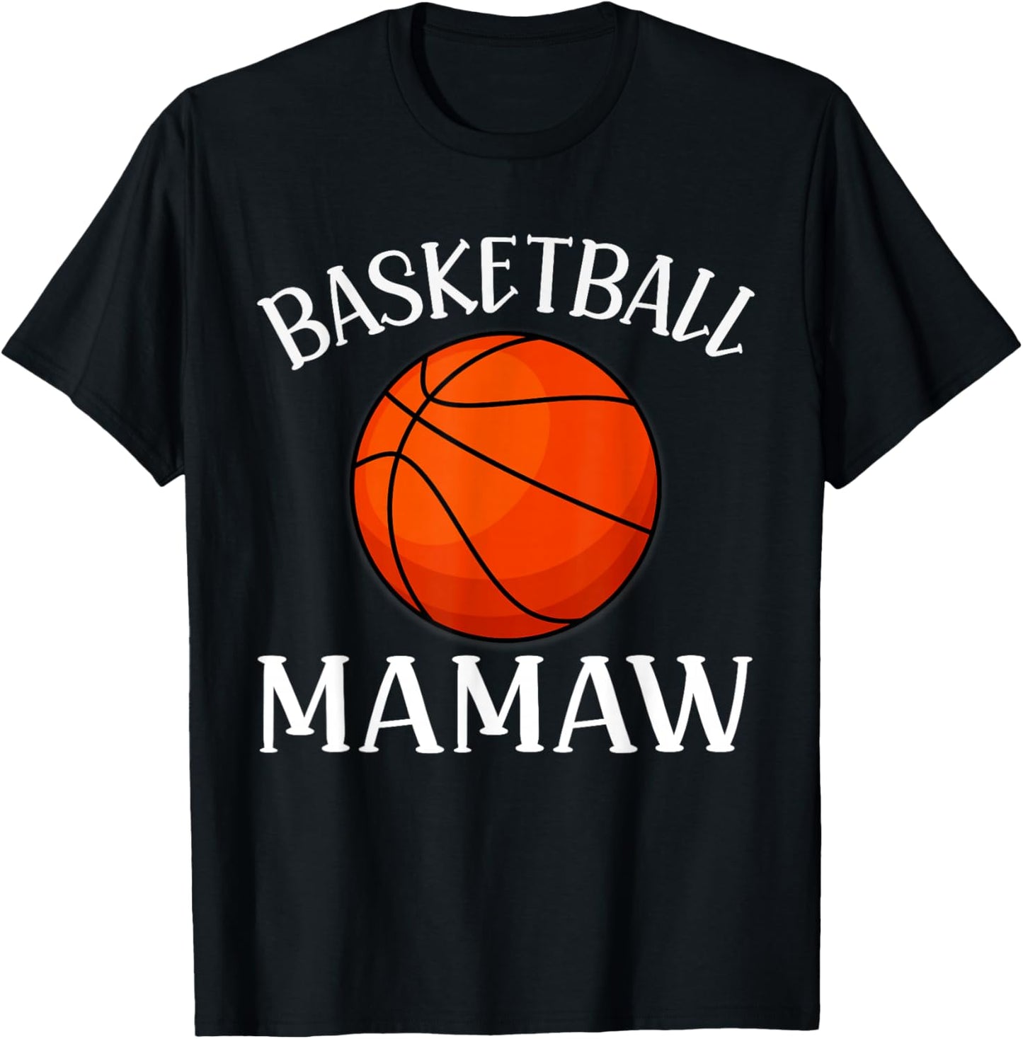 Basketball Mamaw Basketball Player T-Shirt - T-Shirt | Black