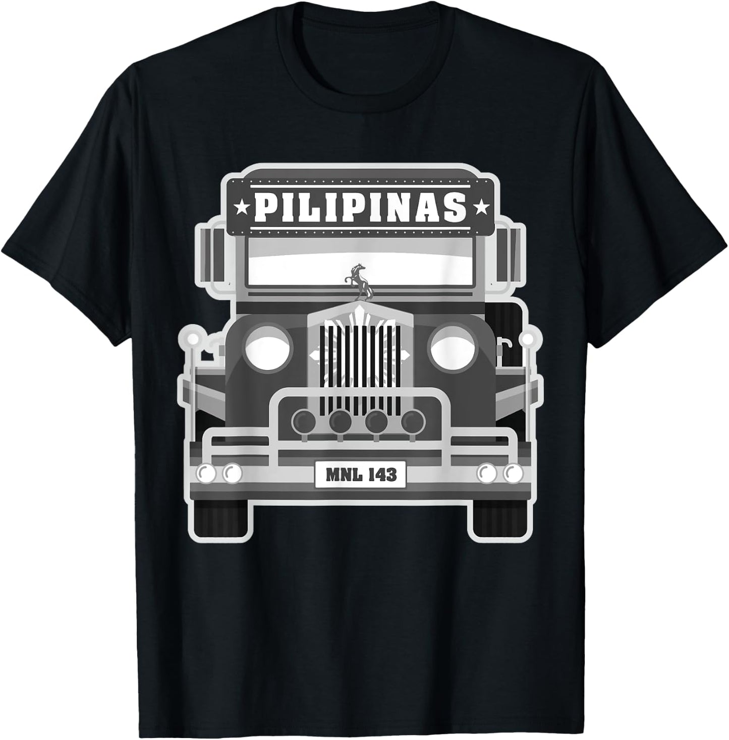 Pinoy Shirt | Philippines Jeepney Filipino Pride Shirt T-Shirt - T-Shirt | Black