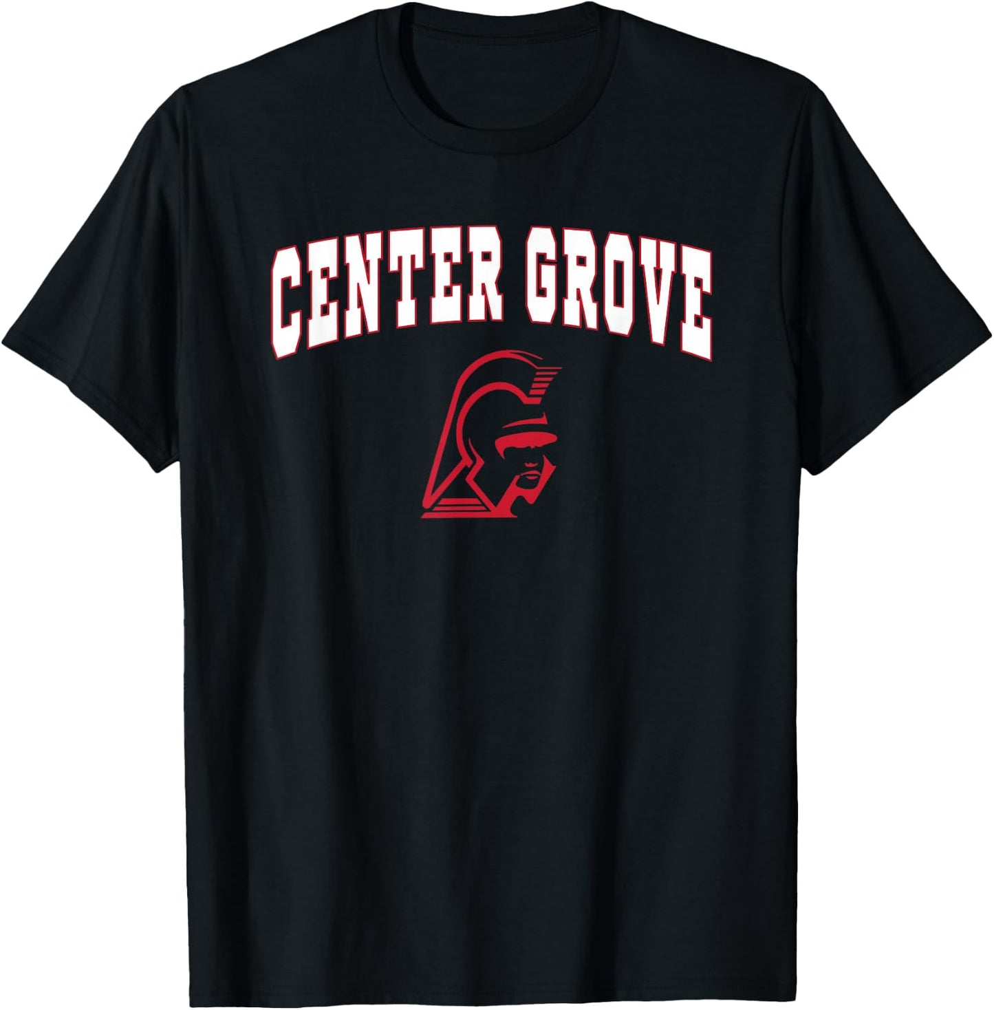 Center Grove High School Trojans C6 T-Shirt - T-Shirt | Black