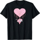 Spider-Man - Web Heart Valentine's Day T-Shirt - T-Shirt | Black