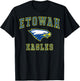 Etowah High School Eagles C1 T-Shirt - T-Shirt | Black