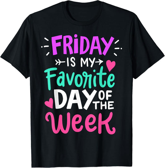 Fridays T-Shirt - T-Shirt | Black