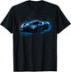 Exotic Concept Sports Car Supercar Luxury Hypercar Graphic T-Shirt - T-Shirt | Black
