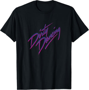 Dirty Dancing Main Logo T-Shirt - T-Shirt | Black