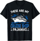 Cruise Ship Accessories Ideas These Are My Cruise Ship Pajamas Trip Vacation Matching T-Shirt - T-Shirt | Black
