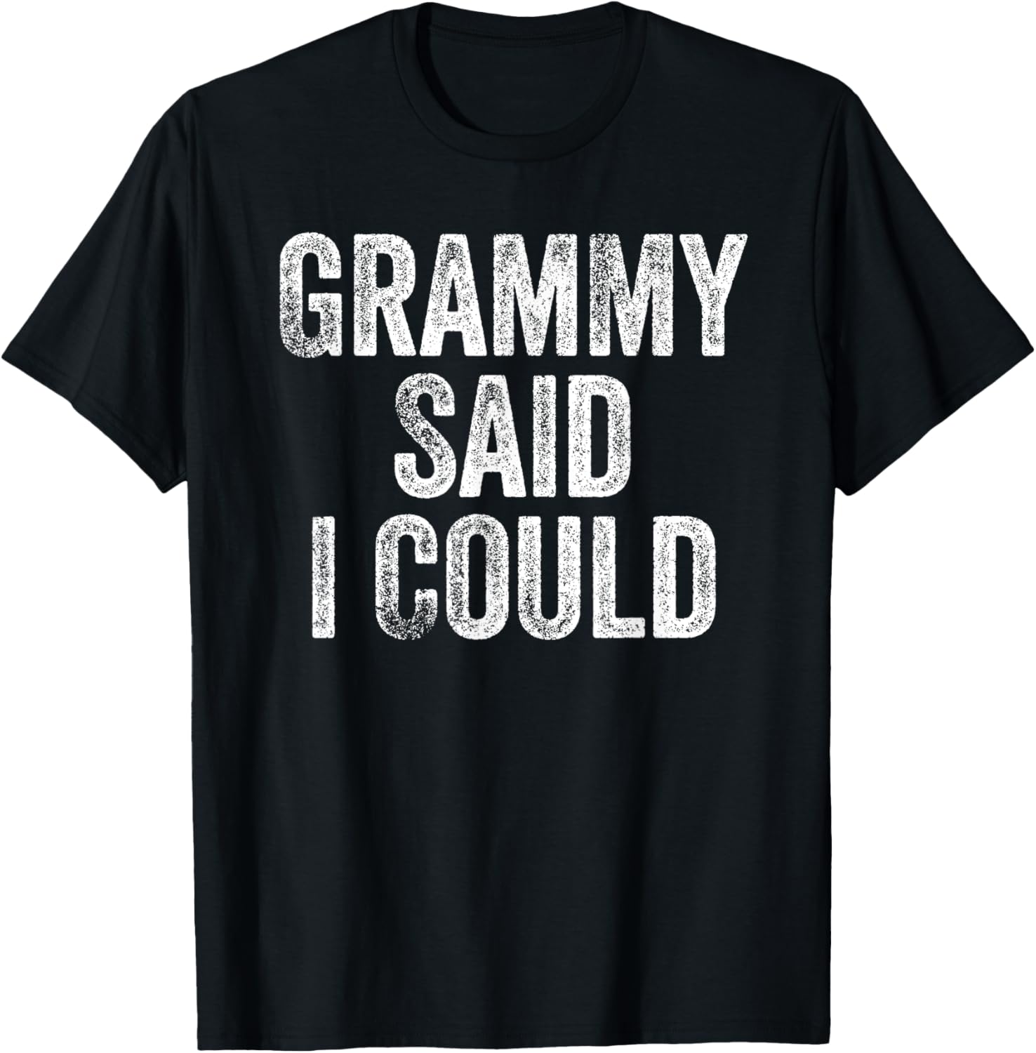 Funny Grandchild Grandson Granddaughter T-Shirt - T-Shirt | Black