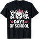 100 Days Of School Dalmatian Dog Boy Kid 100th Day Of School T-Shirt - T-Shirt | Black