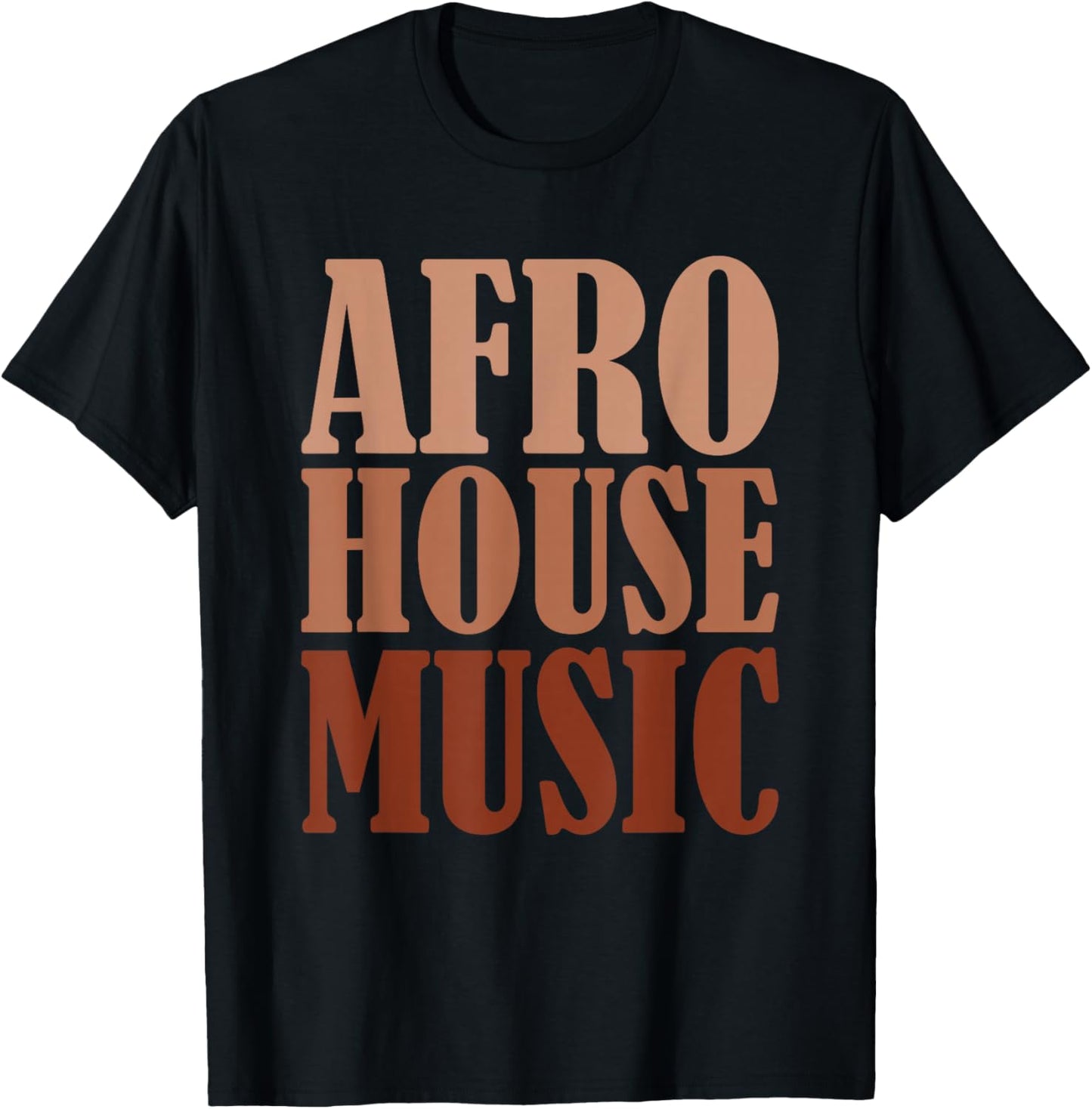 Afro House Music - EDM DJ T-Shirt - T-Shirt | Black