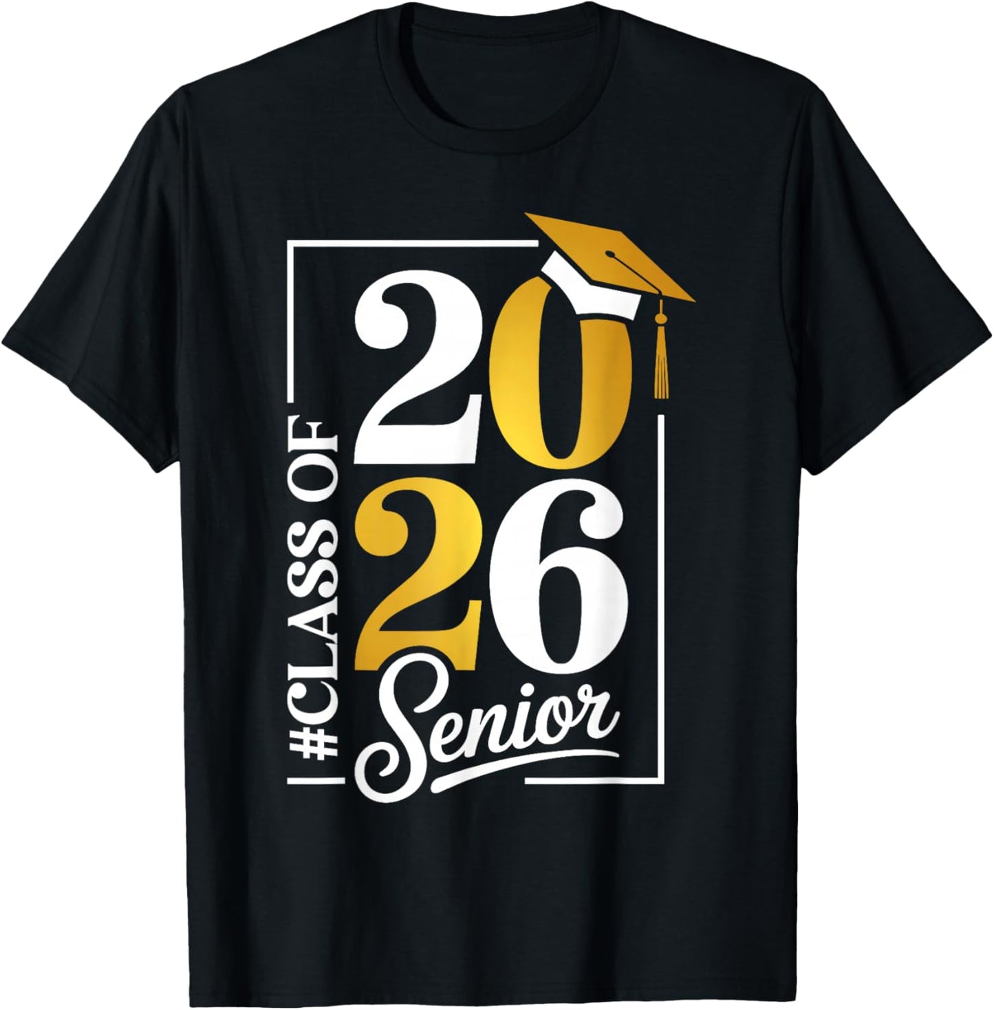 Senior Class Of 2026 Last Day Of School Graduation 2026 T-Shirt - T-Shirt | Black