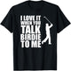 Talk Birdie To Me, Funny Golf T-Shirt - T-Shirt | Black