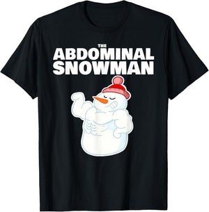 The Abdominal Snowman T-Shirt - T-Shirt | Black