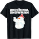 The Abdominal Snowman T-Shirt - T-Shirt | Black