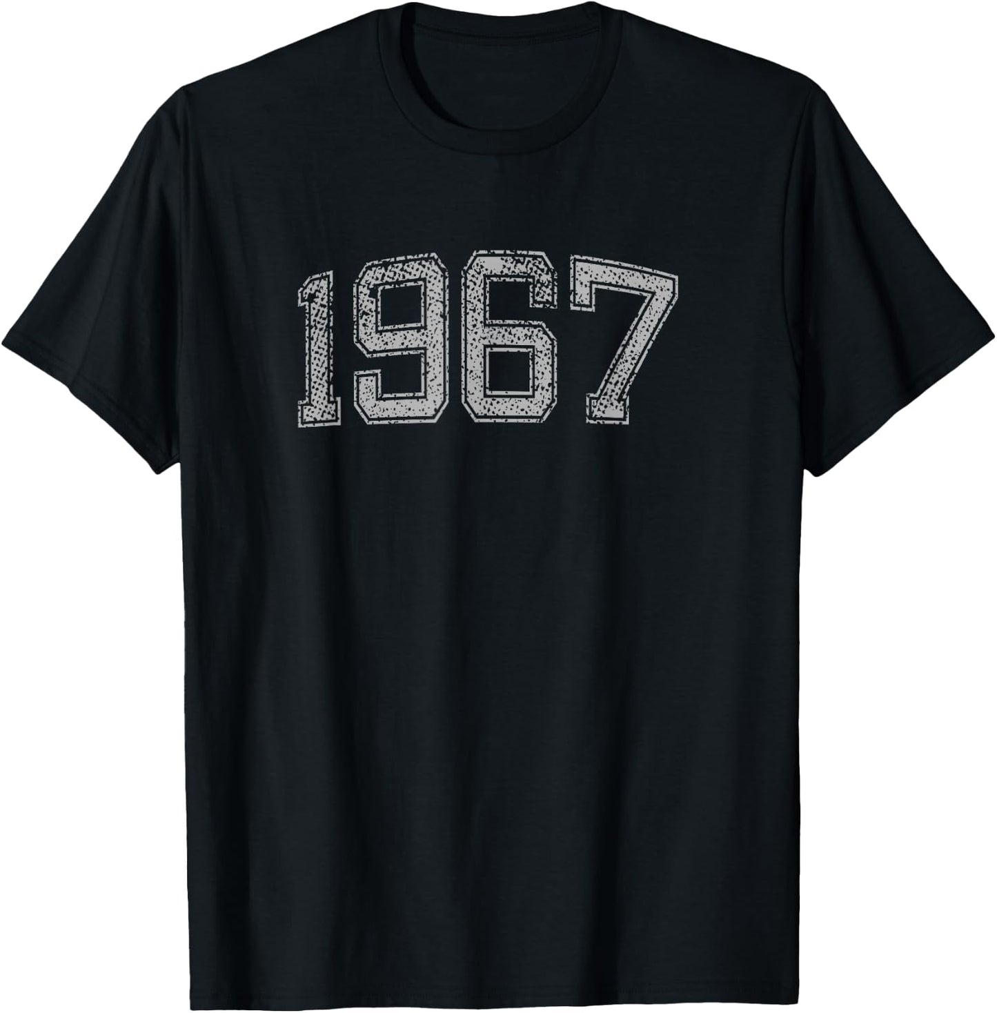 1967 Shirt Vintage Retro Black , -Adults, Small, Short Sleeve T-Shirt - T-Shirt | Black