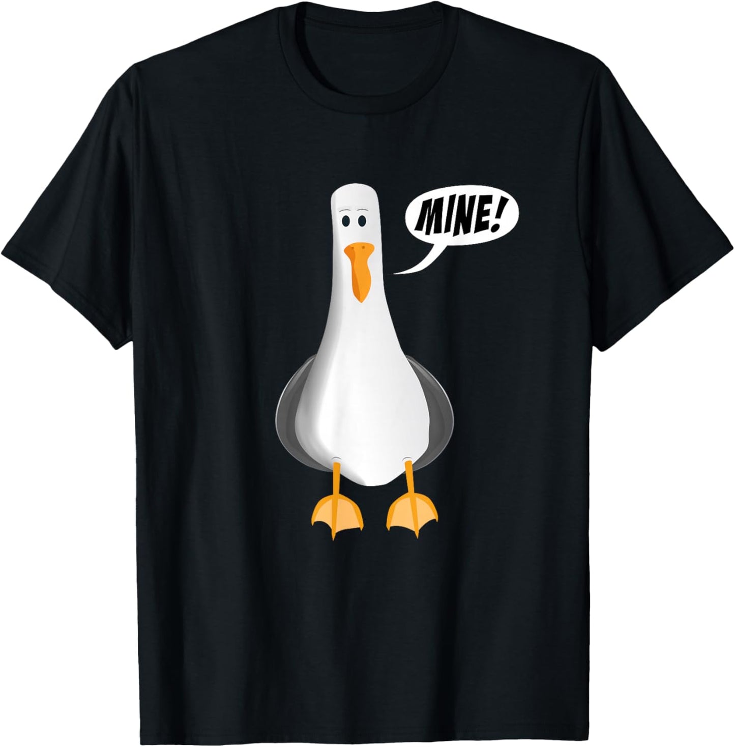 Seagull Mine! T-Shirt - T-Shirt | Black