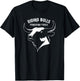 Riding Bulls And Punching Fools - Bull Riding Cowboy T-Shirt - T-Shirt | Black