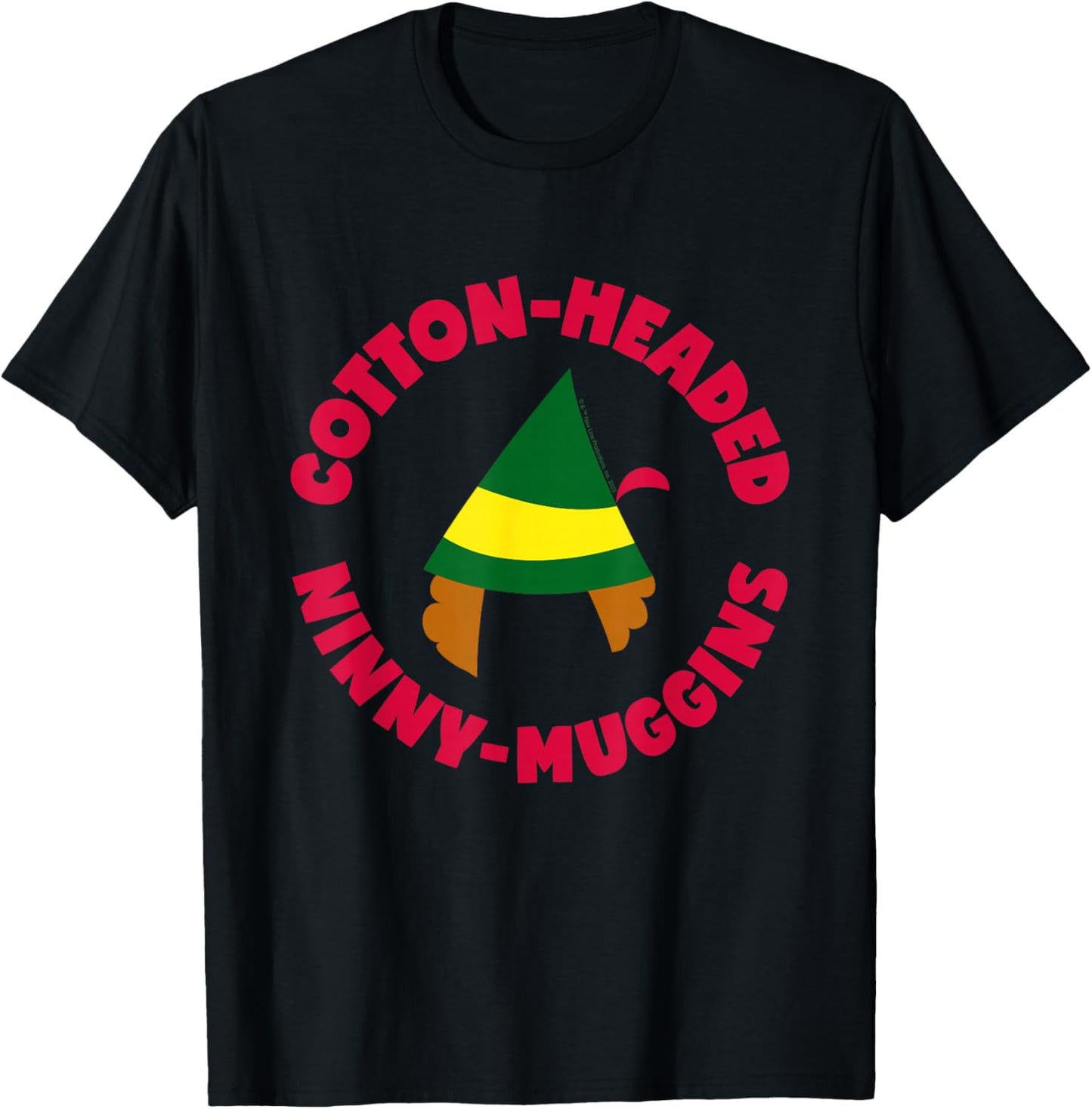 Elf - Ninny Muggins T-Shirt - T-Shirt | Black