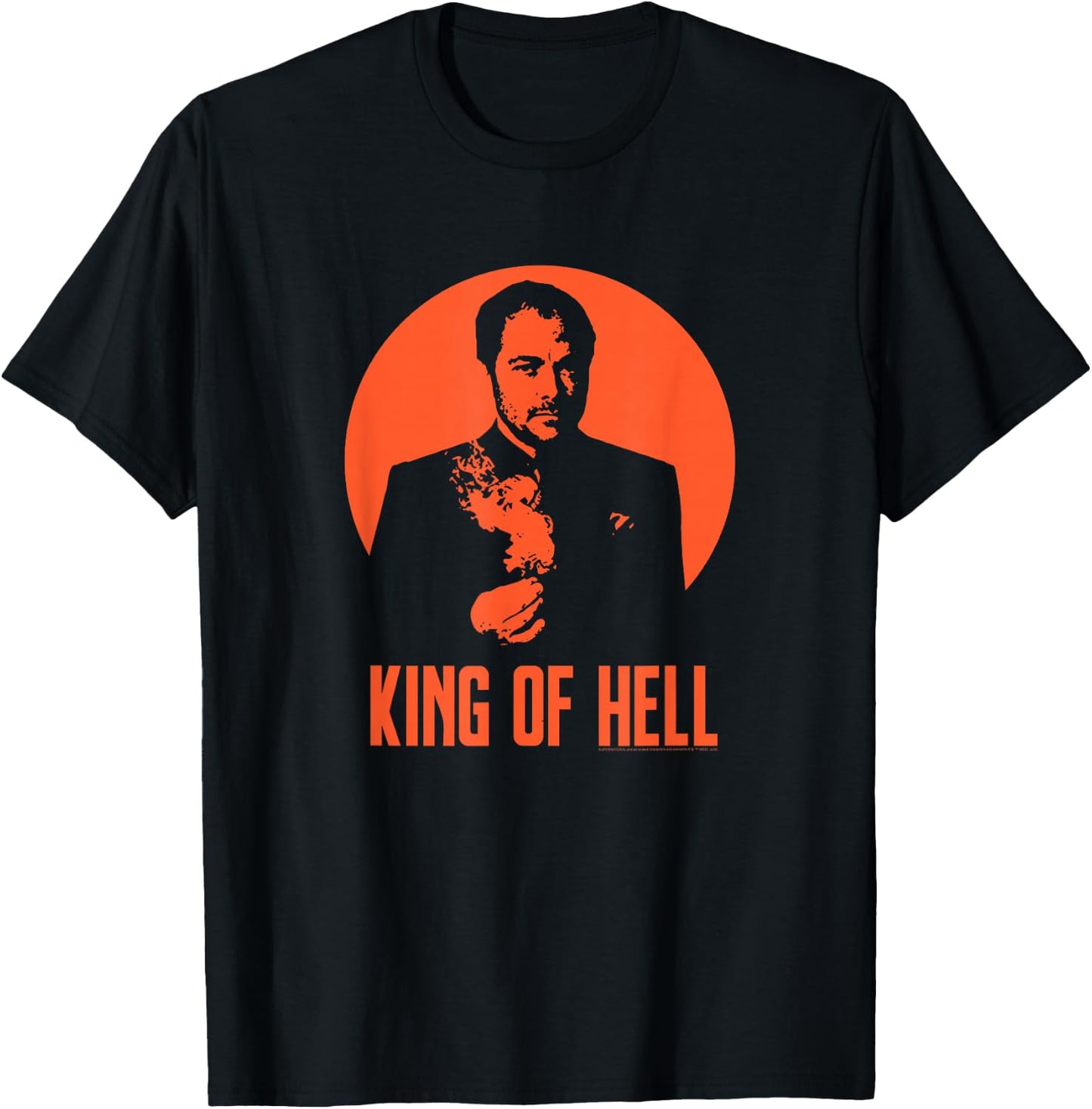 Supernatural Crowley King of Hell T-Shirt - T-Shirt | Black