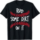 Baseball Rub Some Dirt On It Funny Sports Coach Men Boy Kids T-Shirt - T-Shirt | Black