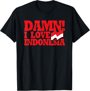 I love Indonesia T-Shirt - T-Shirt | Black